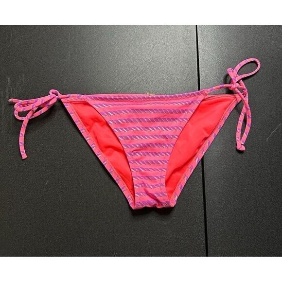 Other - Victoria’s Secret Pink, Purple, & Gold String Bikini Bottom